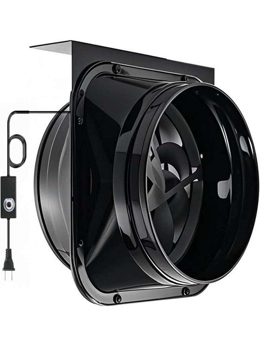 10 Inch Inline Duct Fan - 1040CFM with Copper Motor & Speed Controller